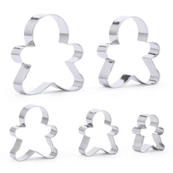 Gingerman Cookie Cutter Set of 5 Pieces