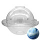 Round Globe Shape 3D Acrylic Chocolate Mould Round Globe Shape 3D Acrylic Chocolate Mould