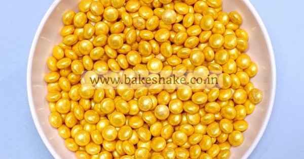 Springkle 250g Gold Pearl Sprinkle Disc - 26 (250g)