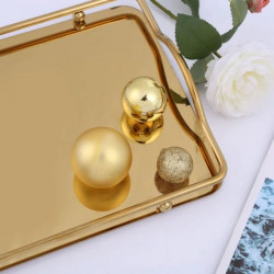 Gold Wishing Ball Toppers for Cake Decoration (3 Pcs)