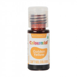 Golden Yellow Soft Gel Colour - Colourmist (20 gm)