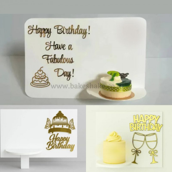 Gravity Defying Cake Stand, Frame Cake Stand for Half Cake / Anti Gravity Cake Stand Gravity Defying Cake Stand, Frame Cake Stand for Half Cake / Anti Gravity Cake Stand