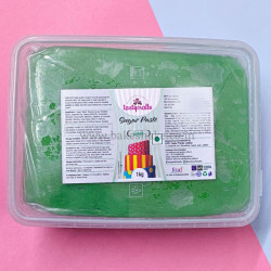 Green Sugar Paste (1 Kg) - Tastycrafts