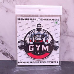 Gym Man Theme Wafer T233 - Tastycrafts