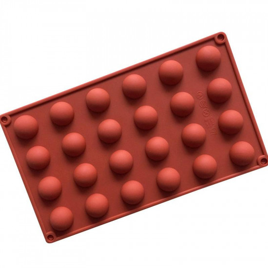 Half Sphere 24 Cavity Silicone Mould