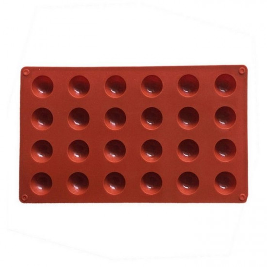 Half Sphere 24 Cavity Silicone Mould