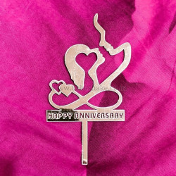 Happy Anniversary Acrylic Cake Topper (ACT-91)