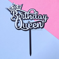 Happy Birthday Queen Acrylic Cake Topper (ACT 114)