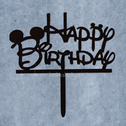 Happy Birthday Acrylic Cake Topper (ACT 42)