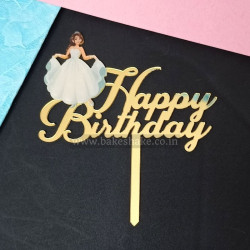 Happy Birthday Acrylic Cake Topper (ACT 54)