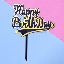 Happy Birthday Acrylic Cake Topper (ACT 109)