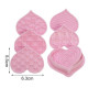 Valentine's Day Hearts Cookie Mould | 3D Mini Fondant Cookie Stampers 