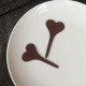 Silicone Chocolate Garnishing Mould - Heart Shape