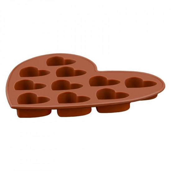 Heart Shape Silicone Chocolate Mould