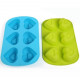 Heart Shape 6 Cavity Silicone Mould