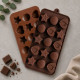 Hearts, Stars and Shells Shape Silicone Chocolate Mould