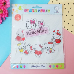 Hello Kitty Theme Paper Toppers