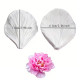 Hibiscus | Peony Petal Silicone Veiner Double Sided