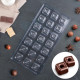 Hollow Square Shape Polycarbonate Chocolate Mould