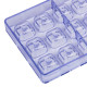 Hollow Square Shape Polycarbonate Chocolate Mould