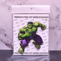 Hulk Avengers Theme Wafer T102 - Tastycrafts