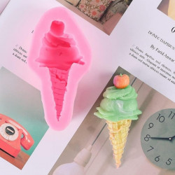 Ice Cream Cone Shape Silicone Mould