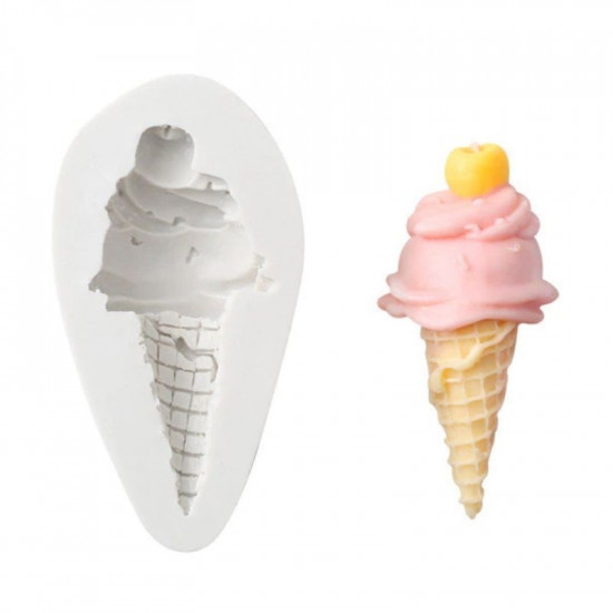 Ice Cream Cone Shape Silicone Mould Ice Cream Cone Shape Silicone Mould