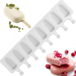 Ice Cream Bar / Cakesicle 8 Cavity Silicone Mould