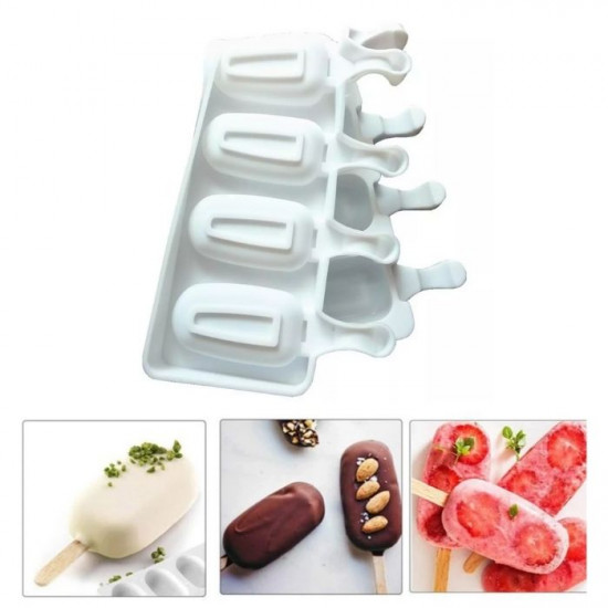 Ice Cream Bar / Cakesicle 8 Cavity Silicone Mould