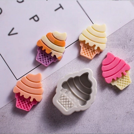 Ice Cream Shape Silicone Mould