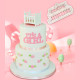 It's A Girl Fondant Cutter