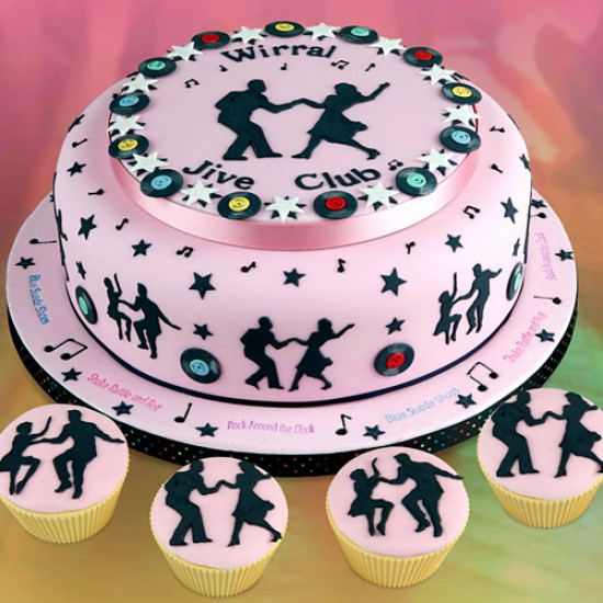 Jive Dancers Fondant Cutter Set