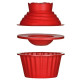 Jumbo Cupcake Shape Silicone Cake Mould