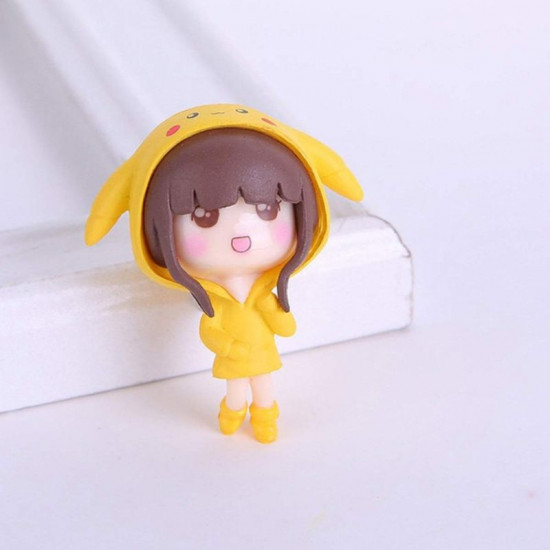 Kawaii Girls Doll Miniature (Set of 2 Random)