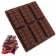 Kunafa Chocolate Bar 6 Cavity Silicone Mould Kunafa Chocolate Bar 6 Cavity Silicone Mould