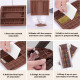 Kunafa Chocolate Bar 6 Cavity Silicone Mould Kunafa Chocolate Bar 6 Cavity Silicone Mould