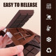 Kunafa Chocolate Bar 6 Cavity Silicone Mould Kunafa Chocolate Bar 6 Cavity Silicone Mould