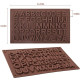 Large Uppercase Alphabets Silicone Chocolate Mould