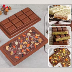 Large Kunafa Chocolate Bar Silicone Mould
