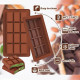 Large Kunafa Chocolate Bar Silicone Mould