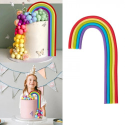 Large Rainbow Cake Topper (Design 2)