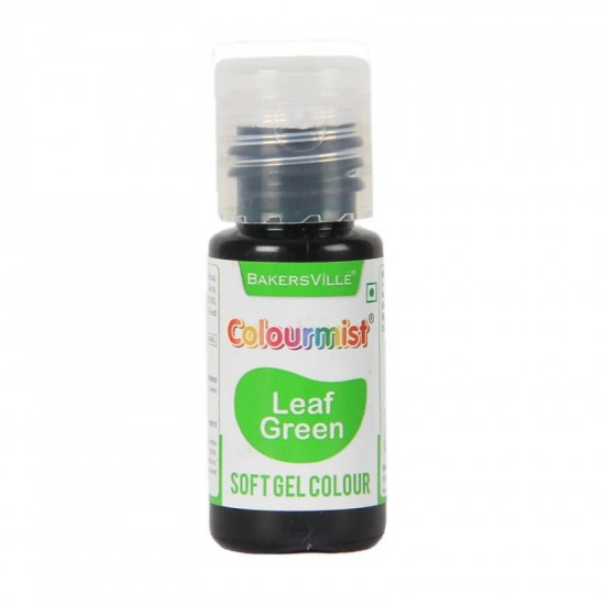 Leaf Green Soft Gel Colour - Colourmist (20 gm)