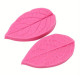 Leaf Rose Style Silicone Veiner Double Sided