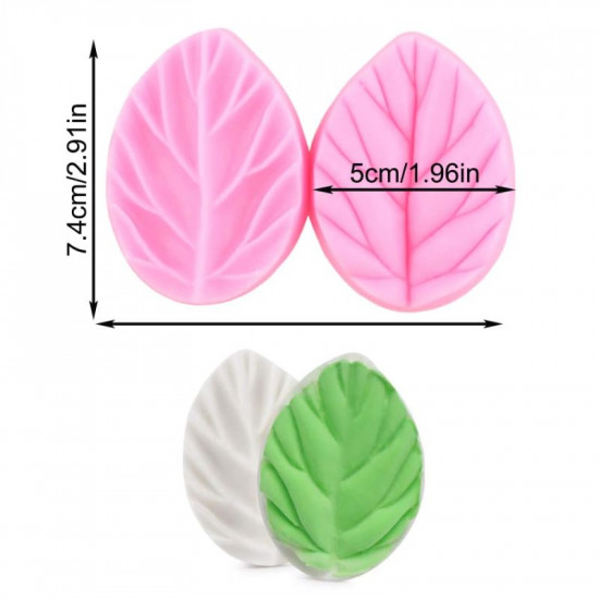 Leaf Veining Silicone Mould