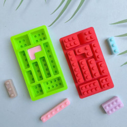 Building Blocks Shape Silicone Chocolate Mould