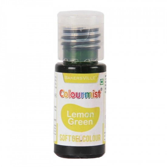 Lemon Green Soft Gel Colour - Colourmist (20 gm)