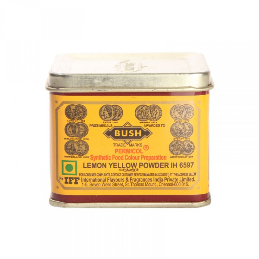 Food Color Yellow Powder Lemon Yellow IH 6597 Powder Colour - Bush