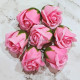 Artificial Light Pink Rose Flowers (Set of 10)