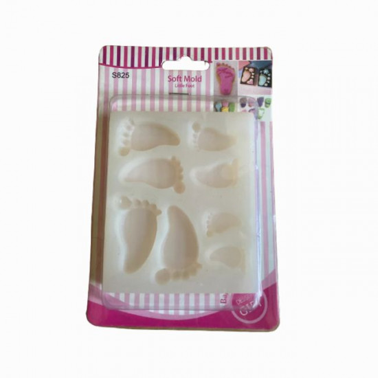 Little Feet Soft Silicone Mould