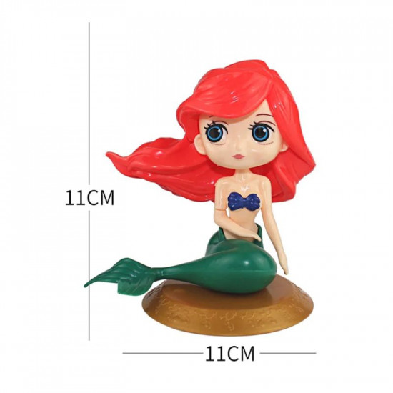 Little Mermaid Doll Cake Topper